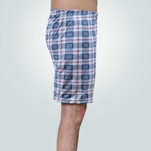 Pantaloni Scurți de Pijama Serena First Touch, Model 'Summer Lounge' Grey | Comfort si Stil , prezentare din lateral