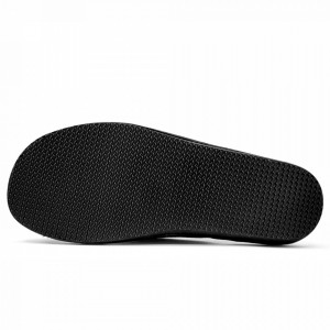 Papuci de Casa Premium din Piele Naturala Imblaniti cu Lana Model 'Morocco' Dark