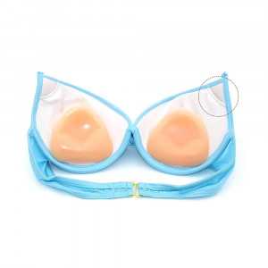 Pernute Silicon Push-up pentru Sutien Set 2 Buc Culoare Crem