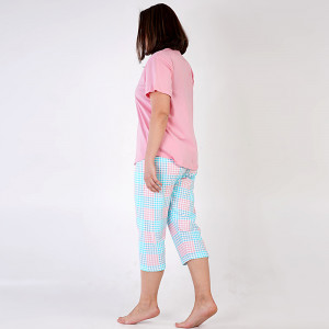 Pijamale Dama Marimi Mari Vienetta Model 'Dream Comes True' Pink