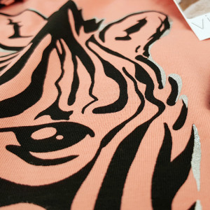 Pijamale Dama Vienetta Dream Model 'Beauty Zebra' Pink