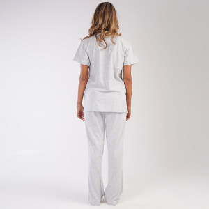 Pijamale Gravide si Alaptat Vienetta Model 'Have One's Moments' Gray