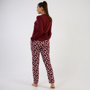 Pijamale Groase din Bumbac Interlock, Brand Vienetta, Model 'Pure Love'
