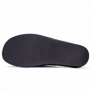 Papuci de Casa Premium din Piele Naturala Imblaniti cu Lana Model 'Morocco' Dark Brown
