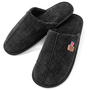'Shadow Comfort' Men's Velvet Slippers | Maximum Comfort and Minimalist Style