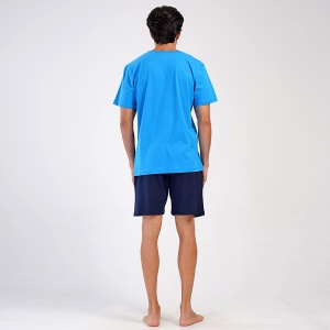 Pijama Bărbați Vienetta | MAN 'Catch Your Wave' - Prezentare pijama din spate.