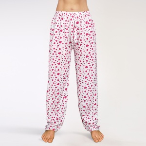 Women's Pajama Pants Serena Model 'Love Is In The Air' | Comfort and Romance