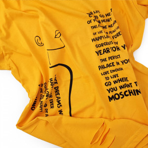 Camasa de Noapte Mini, Ghiche Fashion, Model 'The Cities Moschino' Yellow