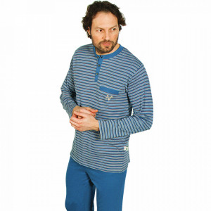 Contro Senso Men's Pajamas, Model Blue The Great Victory