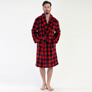 Extra Soft Vienetta Men's Robe | MAN Model 'Buffalo Robe'
