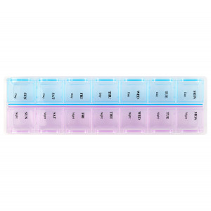 Organizator Medicamente pentru 7 Zile cu 14 Compartimente