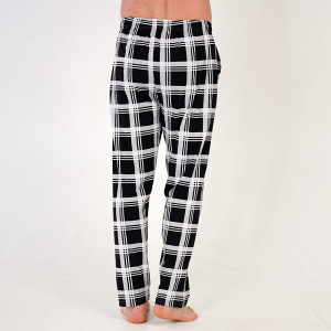 Pantaloni Pijama din Bumbac 100% Vienetta | MAN, Model 'Lounge'
