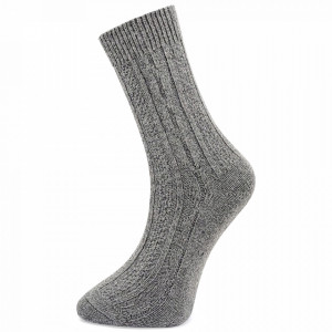 Pesail® Brand Thermal Wool Socks Model 'Modular View' Color Soft Gray