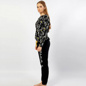 Pijamale Confortabile din Bumbac, Pijamale Vienetta, Model 'Hey Butterfly' 🦋