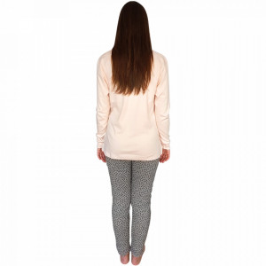 Pijamale Dama Snelly L'Originale Model 'This Girl Loves Sleep' Pink