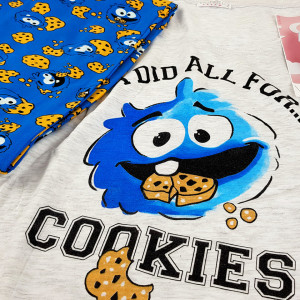 Pijamale Dama Vienetta Dream Model 'I did all four Cookies'