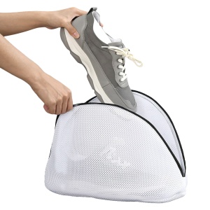Sac Spălare Încălțăminte Compatibil cu Mașina de Spălat | Material Rezistent, 42x24x24 cm