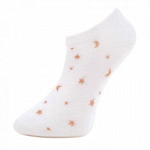 Sosete Glezna Dama 2 Perechi Diferite Fara Cusatura Model 'Stars Shine' ✨