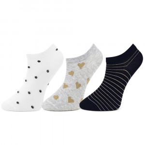 Sosete Glezna Set 3 Perechi Model 'Summer Trio Love'
