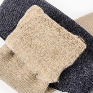 Sosete Termo din Lână Set 4 Buc, Marca UK LOOKeN® Model 'Extra Warm' Cozy. Prezentare detaliu sosete.