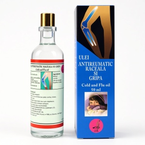 Ulei Revigorant și Decongestionant pentru Masaj Corporal 50 ml - Relaxare Musculară, Răcorire și Confort