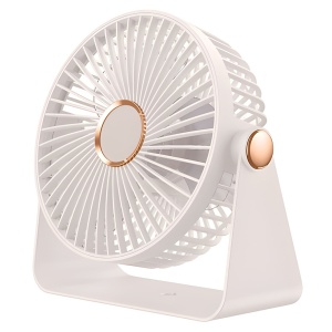 Ventilator 2în1 de Masă sau Perete 'Pure Air' | 5 Viteze, Funcție Pliabilă și Acumulator Reîncărcabil 1200mAh, Alb