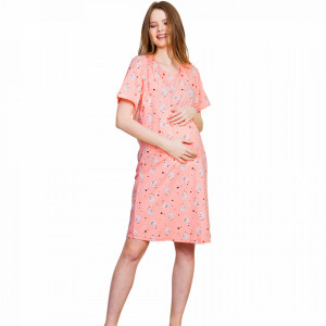 Vienetta 'Princess will be Born' Maternity and Nursing Shirt