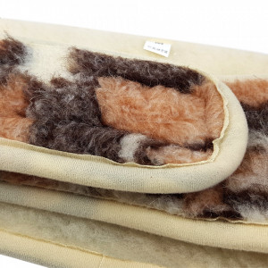 Brau cu Scai din Lana Naturala de Oaie pentru Zona Lombara, 1 Bucata