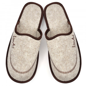 Lounge Natur Fabric Slippers | Natural Comfort at Your Home