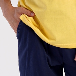 Pijama Barbati Vienetta | MAN Model 'Enjoy Summer' | Bucuria Verii. Prezentare detaliu buzunar pantalon.