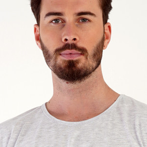 Pijamale Barbati cu nasturi Vienetta|MAN, Model 'Respect' Gray