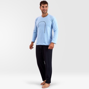 Serena First Touch Men's Pajamas, Model 'Permission' | Casual Style