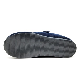 Botosei Imblaniti cu Lana de Oaie din Postav | Model 'Bucovina Tradiții' Dark Blue, Confort și Caldură Naturală