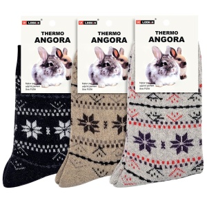 Șosete Termo cu Lână Angora Model 'Soft Touch' | Set 3 Perechi, Confort Maxim