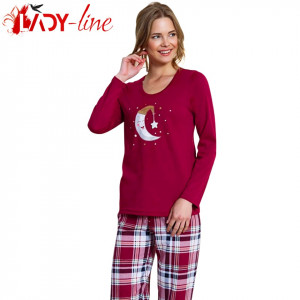 Vienetta Secret Pajamas, 100% Cotton, 'Sweet Dreams' - Img 2