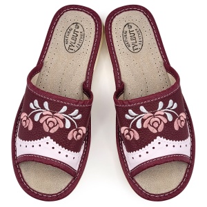 Women's Slippers Genuine Leather Mesopotamia Serenity | Elegance and Comfort