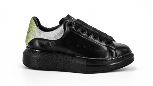 Sneakers piele funky black 2