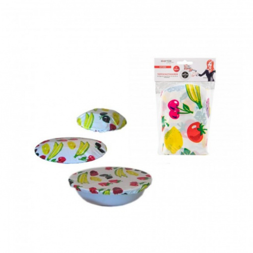 Capace plastic, reutilizabile, set 5 buc.