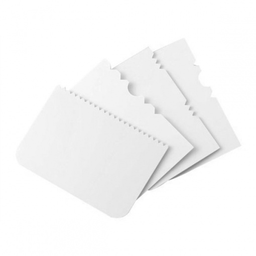 Set 4 raclete decorare lateral tort, 10,9x7,7 cm, PME