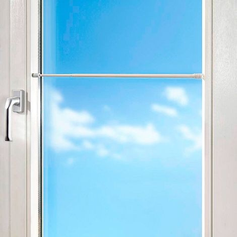 Tija extensibila pentru perdea, min 80 cm-max 120 cm, cu ventuze