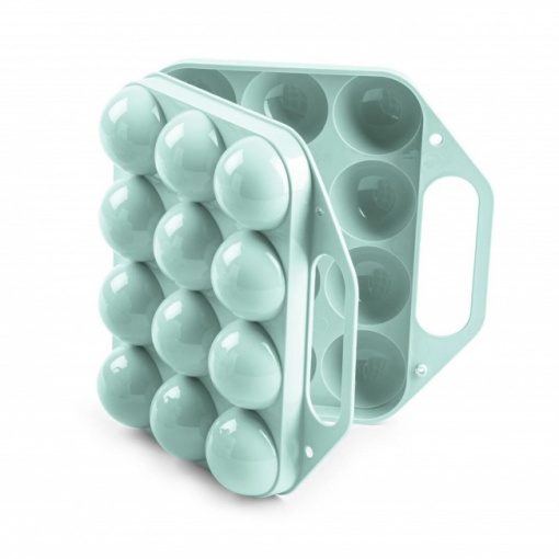 Cutie depozitare 12 oua, 20 x 18,5 x 7, verde pal, Surt Vrm