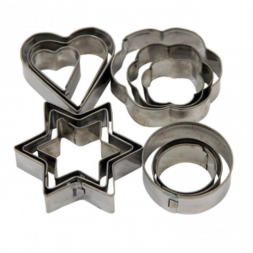Freze de patiserie, modele variate, set 12 buc.