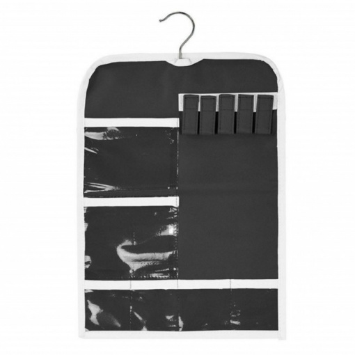 Organizator bijuterii si accesorii pentru dulap cu dubla fata-GRANAT