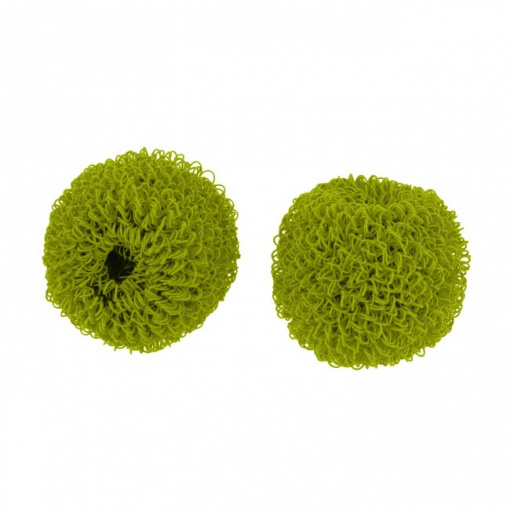 Set 2 bureti vase tip sarma, verde
