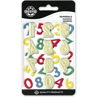 Decupator cifre, cutter cifre, set 10 buc-Jem-PME