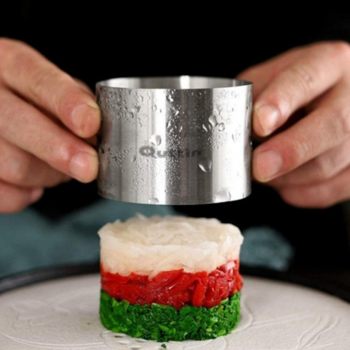 Inel decorare, patiserie si plating 6 cm x h 4,5 cm-Quttin