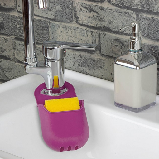Suport silicon pentru pastrare burete vase in chiuveta