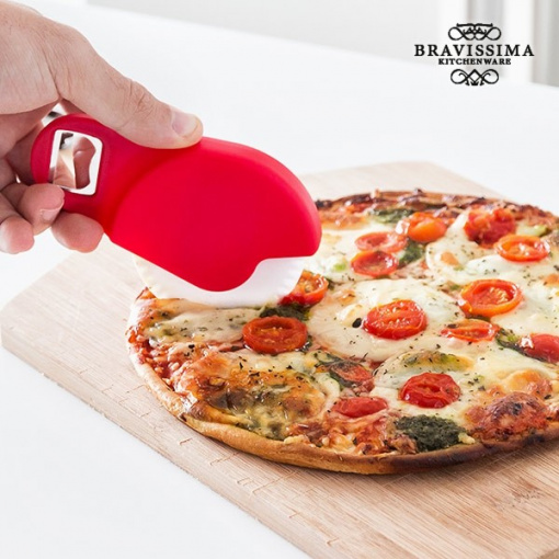 Taietor de pizza-deschizator de sticle 2 in 1