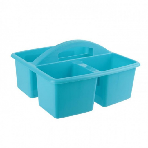 Cos menaj cu 3 compartimente-bleu