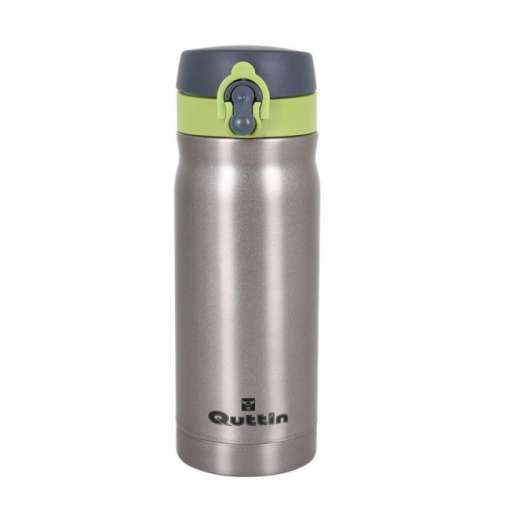 Termos inox cu vacuum, 350 ml, 19.3x6.8cm, Quttin
